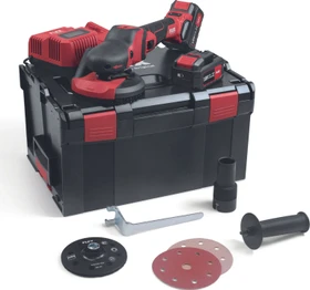 Flex SE 125 18.0-EC/5.0 Set ACCUFLEX Akku-Winkelschleifer inkl. L-Boxx + 2 Akkus 5.0Ah