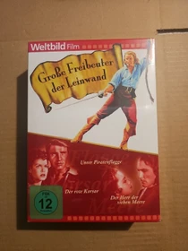 Große Freibeuter der Leinwand Box (Der Rote Korsar/Unter Piratenflagge/...) (DVD)