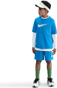 Nike Multi Dri-FIT Funktionsshirt kurzarm light photo blue/white (Junior)