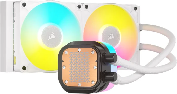 Corsair iCUE LINK Titan 240 RX RGB, weiß
