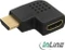 InLine HDMI Adapter, Stecker auf Buchse, rechts gewinkelt Vorschaubild