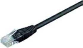 MicroConnect Patchkabel, Cat5e, U/UTP, RJ-45/RJ-45, 7m, schwarz