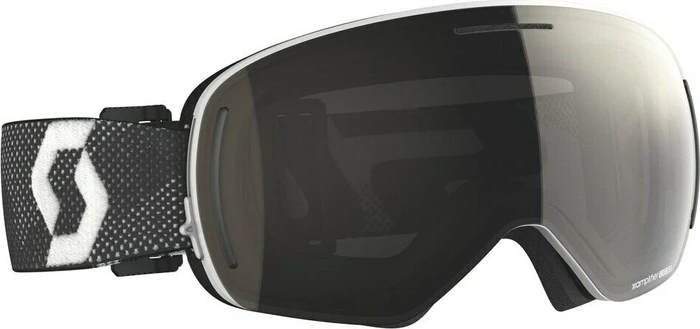 Scott LCG Evo white/black-solar black chrome