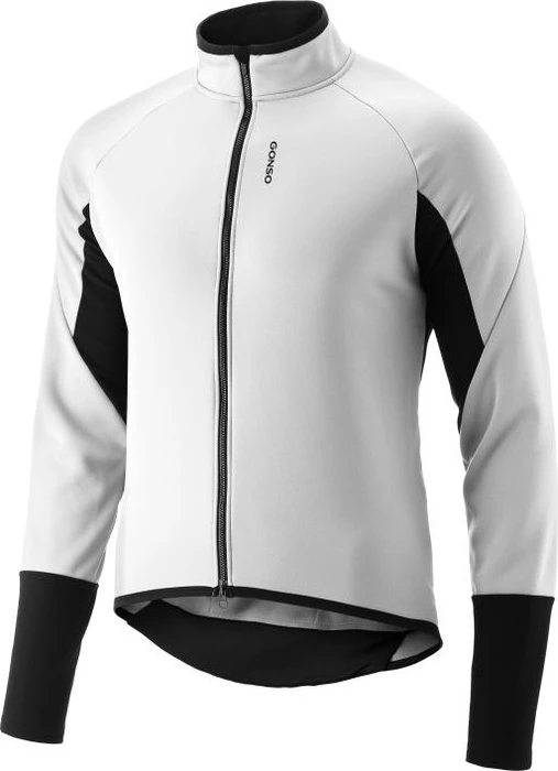 Gonso Road Softshell 2 Fahrradjacke weiß (Herren)