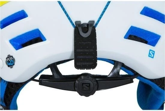 Salomon MTN Lab Helm gelb/weiß/blau