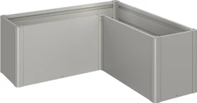 Biohort Pflanzbeet Belvedere L150Midi Hochbeet 152x152cm quarzgrau-metallic