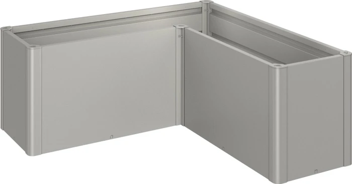Biohort Pflanzbeet Belvedere L150Midi Hochbeet 152x152cm quarzgrau-metallic