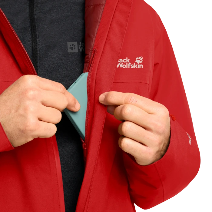 Jack Wolfskin Wisper Insulated Funktionsjacke siren red (Herren)