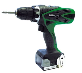 Hitachi DS14DSFL Akku-Bohrschrauber inkl. Koffer + 2 Akkus 1.5Ah