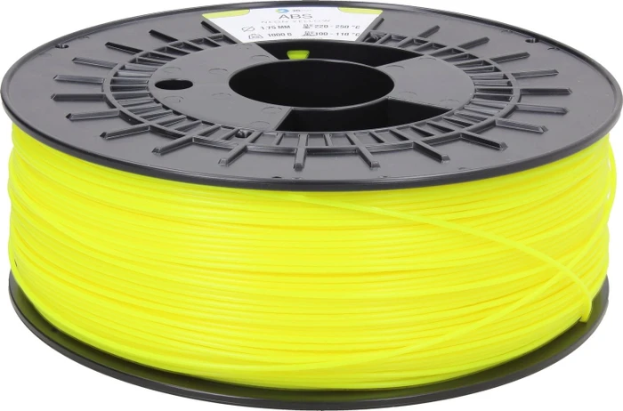 3DJake ABS, Neon Gelb, Spule, 1.75mm, 2.30kg