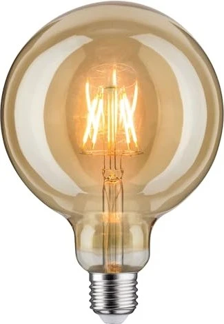 Paulmann 1879 Filament LED Globe G125 E27 6.5W/817 warmweiß gold