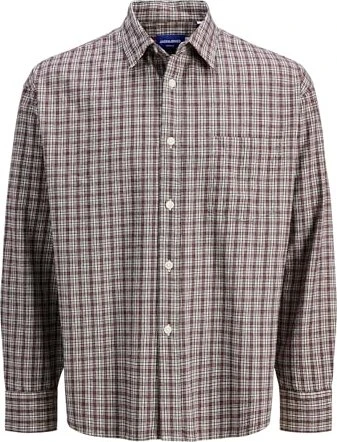 Jack & Jones Oversize Fit Hemd langarm tibetan red (Herren)