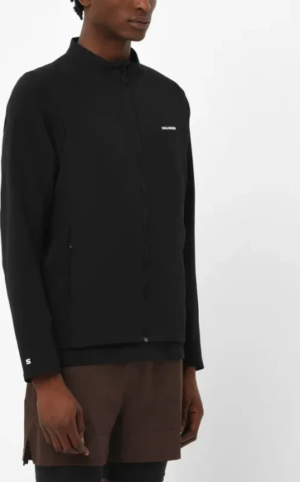 Salomon Mountain Flex Hybrid Laufjacke deep black (Herren)