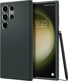 Spigen Liquid Air für Samsung Galaxy S23 Ultra Abyss Green