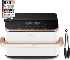 Cosori Dual Blaze Twin Fry 10l weiß/rosa