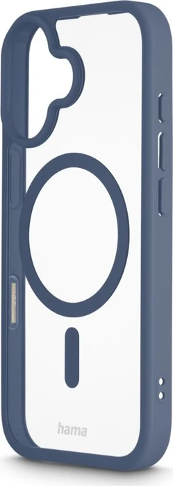 Hama Handyhülle Frame Protect magnetisch für Apple iPhone 17 transparent/blau