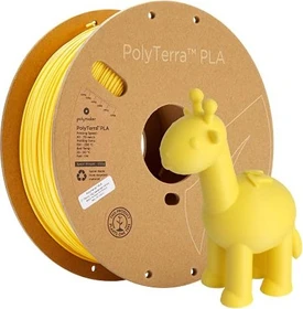 Polymaker PolyTerra PLA, savannah yellow, Spule, 1.75mm, 1.00kg