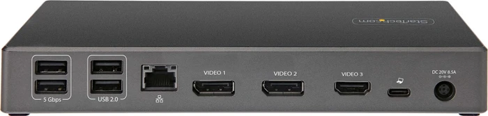 StarTech Triple 4K Monitor USB Typ-C Docking Station, USB-C 3.1 [Buchse]