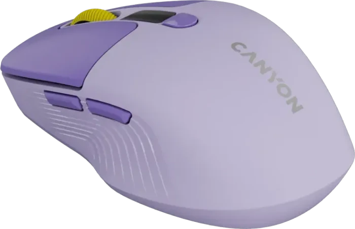 Canyon MW-26 Wireless Mouse violett, USB/Bluetooth