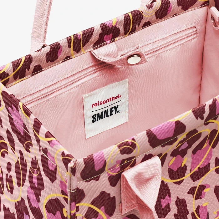 Reisenthel daily XS Shopper smiley leo blush