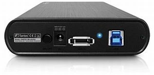 Fantec DB-ALU3e schwarz, USB-B 3.0/eSATA