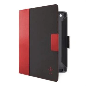 Belkin new iPad Cinema Folio schwarz/rot