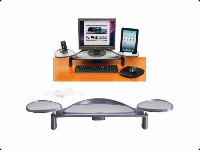 Kensington Flachbildschirm-Monitorstand schwarz mit SmartFit-System