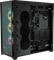 Corsair iCue 5000X RGB Signature Series Triptych, schwarz, Glasfenster Vorschaubild