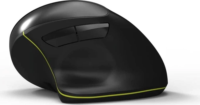 Port Designs Wireless Rechargeable Ergonomic Mouse, USB/Bluetooth