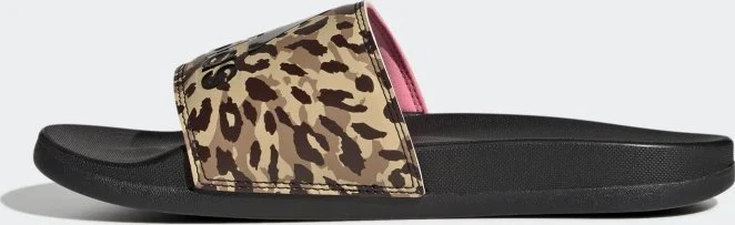 adidas Comfort Adilette core black/beam pink (Damen)