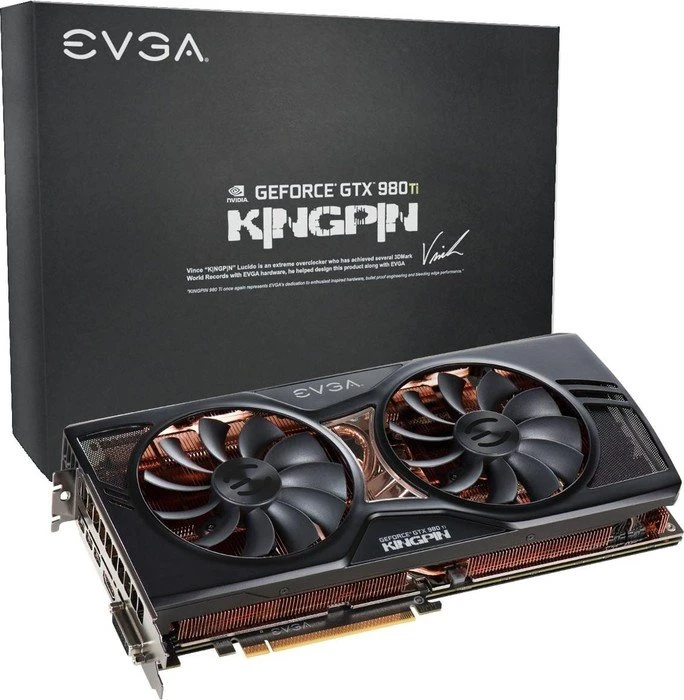 EVGA GeForce GTX 980 Ti Classified KINGPIN, 6GB GDDR5, DVI, HDMI, 3x mDP