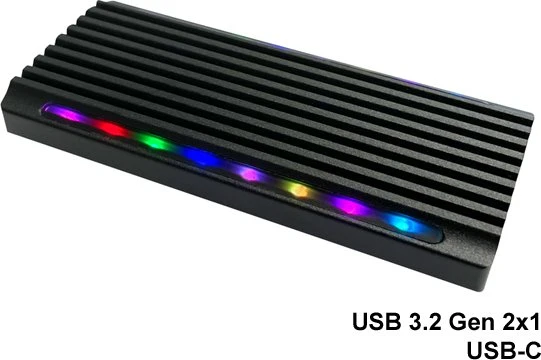 LC-Power LC-M2-C-NVME-4, USB-C 3.1