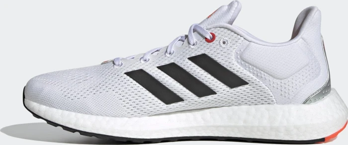 adidas Pureboost 21 cloud white/core black/solar red (Herren)