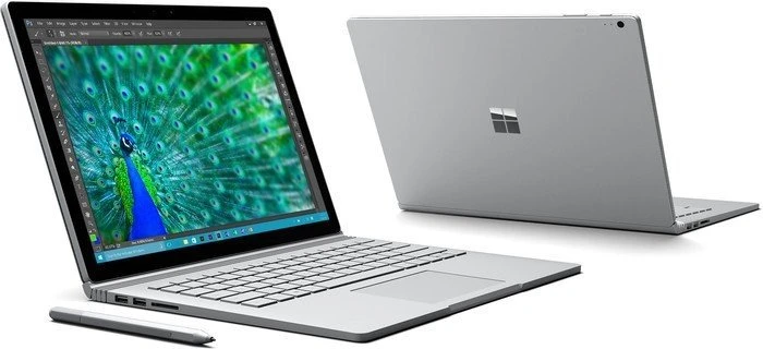 Microsoft Surface Book, Core i5-6300U, 8GB RAM, 256GB, GeForce 940M