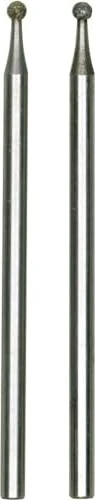 Proxxon Diamant-Kugelstift Schleifstift, 1.8mm, 2 Stück