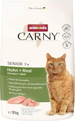 animonda Carny Senior 7+ Huhn und Rind, 10kg