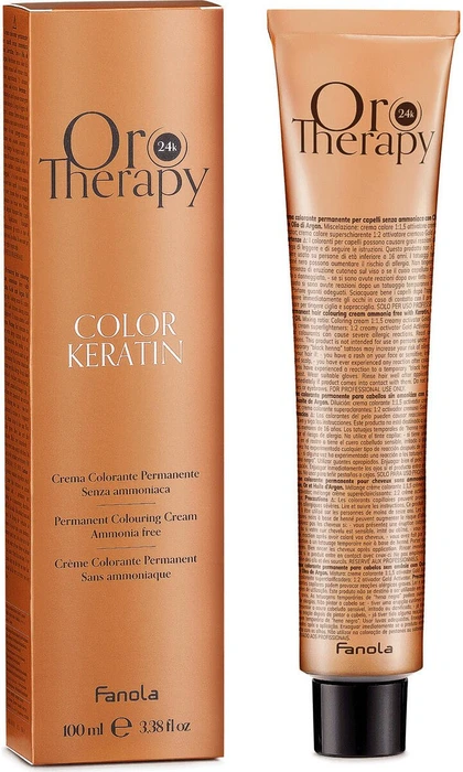 Fanola Oro Therapy Oro Puro Color Keratin Haarfarbe violet, 100ml