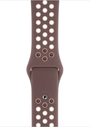 Apple Nike Sportarmband S/M und M/L für Apple Watch 44mm Smokey Mauve/Particle Beige