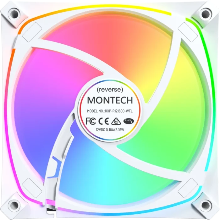 Montech RX120 PRO, weiß, 120mm