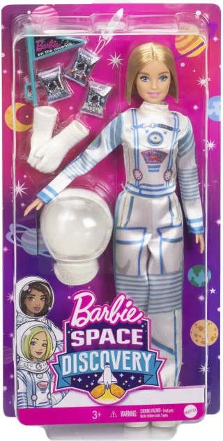 Mattel Barbie - Weltraum Abenteuer Astronautin Puppe blond