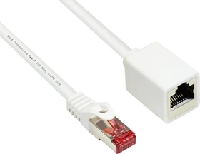 Good Connections RNS Verlängerung-Patchkabel, Cat6, S/FTP, RJ-45/RJ-45, 5m, weiß