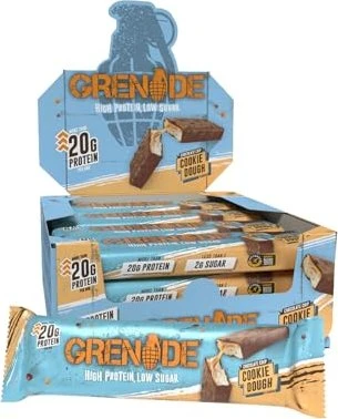Grenade Protein Bar Chocolate Chip Cookie Dough 720g (12x 60g)