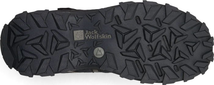 Jack Wolfskin Wild Hike Texapore Mid VC schwarz/grau (Junior)