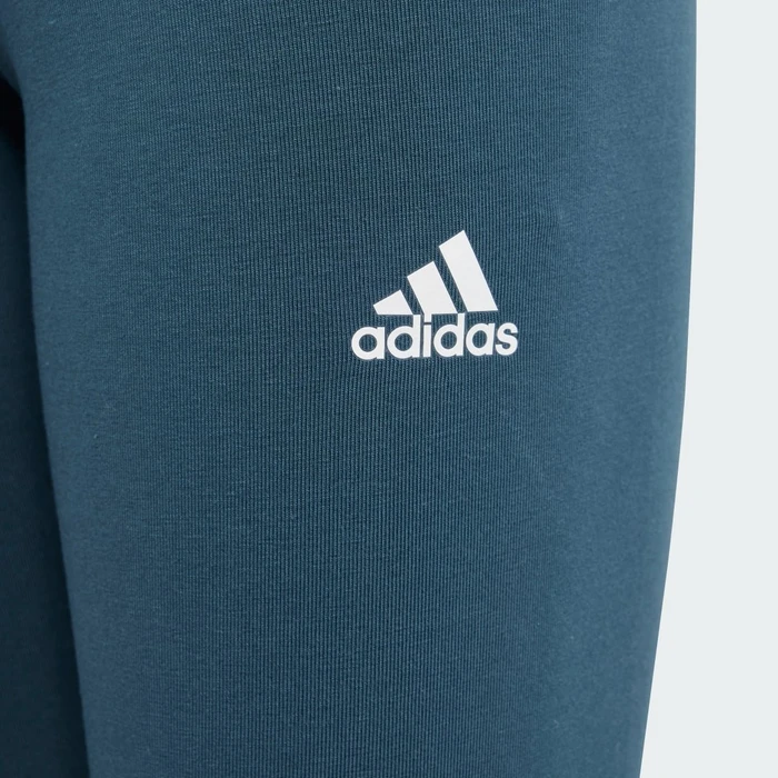 adidas Essentials Linear Logo Cotton Hose lang arctic night/white (Junior)