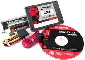 Kingston SSDNow V-Series - Desktop Bundle 30GB, 2.5" / SATA 3Gb/s