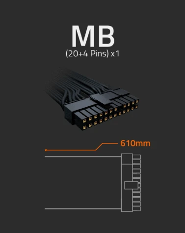GIGABYTE UD850GM 850W, ATX 2.31