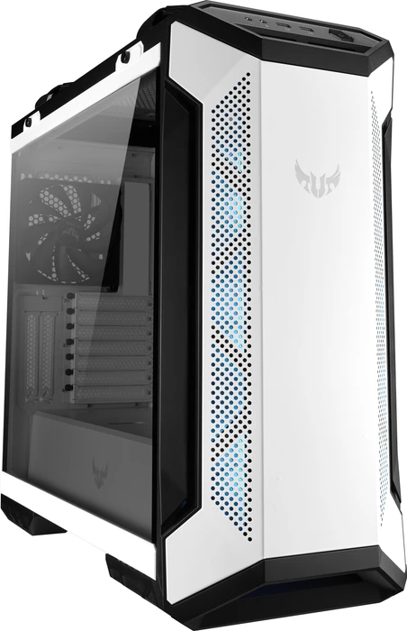 ASUS TUF Gaming GT501 White Edition, weiß, Glasfenster