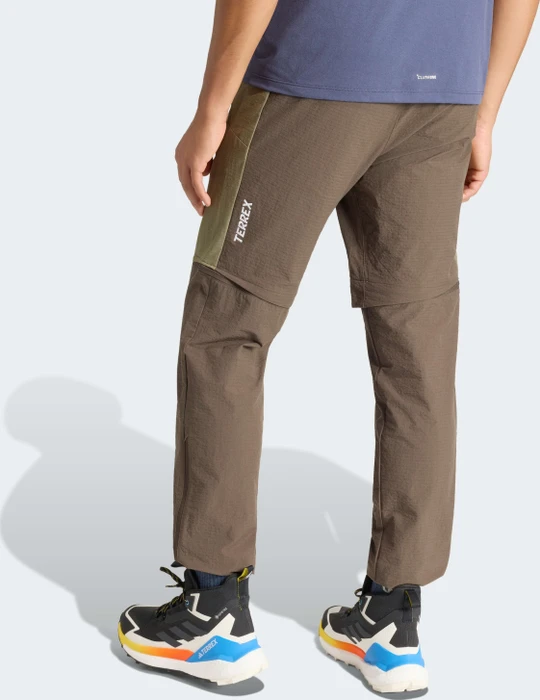 adidas Terrex Xperior Utilitas Clima365 Zip-Off Hose lang olive strata/shadow olive (Herren)