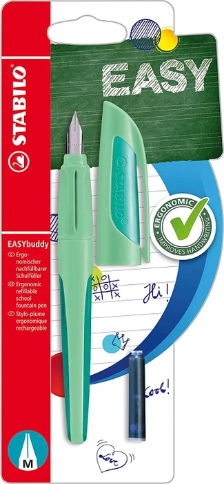 STABILO EASYbuddy Pastel hauch von minzgrün, rechte Hand, mittel, Blister