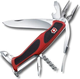 Victorinox Ranger Grip 74 Taschenmesser rot/schwarz